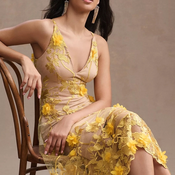 Anthropologie dress the population dress (currentlyus anthro site $450 canadian) - Picture 2 of 5